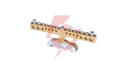 Listwa zaciskowa ochronna 14-torowa 8x4mm2, 2x6mm2, 2x10mm2, 2x16mm2 mocowanie na szynę TS35 LGO-16 A14-4200