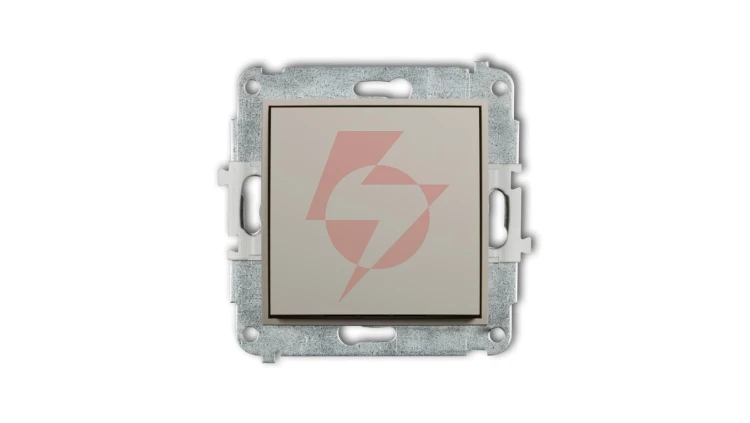 MINI Mechanizm łącznika krzyżowego (jeden klawisz bez piktogramu) taupe 60MWP-6.1