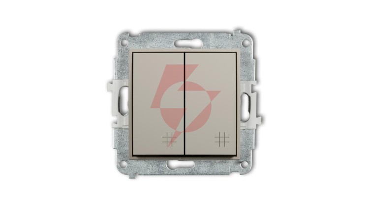 MINI Mechanizm łącznika podwójnego krzyżowego taupe 60MWP-66