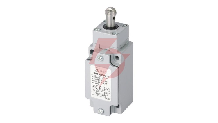 Wyłącznik krańcowy metal 1R 1Z migowy popychacz stalowy z rolką stalową Ø12 PBM1E13PZ11 A37-3400