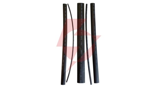 Zestaw rurek termokurczliwych, 3/5/8/10/15-25cm, czarne 08323 /5szt./