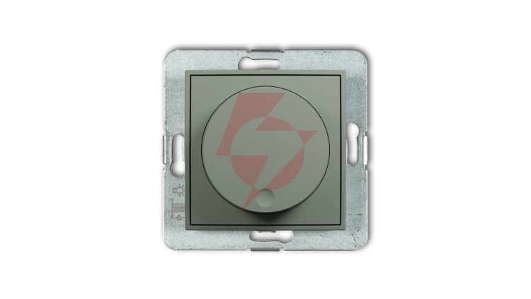 MINI Mechanizm elektronicznego regulatora oświetlenia przyciskowo-obrotowego do lamp LED szałwiowy 61MRO-2