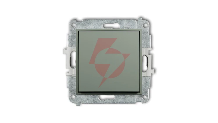 MINI Mechanizm łącznika schodowego (jeden klawisz bez piktogramu) szałwiowy 61MWP-3.1