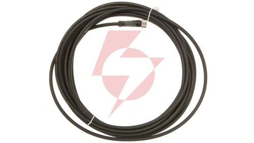 Złącze żeńskie M8 proste 3-pinowe kabel 5m PUR XZCP0566L5