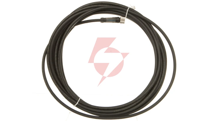 Złącze żeńskie M8 proste 3-pinowe kabel 5m PUR XZCP0566L5