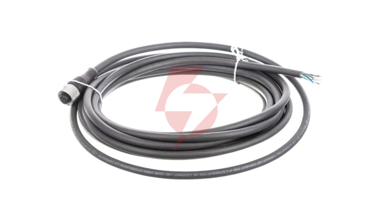 Złączka żeńska M12 8-pinowa kabel 5m PUR XZCP29P11L5