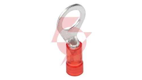 Końcówka oczkowa izolowana KOI 1/6 PC E09KO-02010200600 (100szt.)