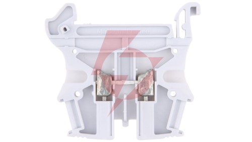Złączka szynowa 2-przewodowa 2,5mm2 szara VIKING 037160