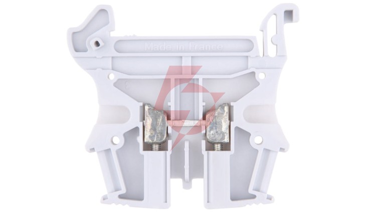 Złączka szynowa 2-przewodowa 2,5mm2 szara VIKING 037160