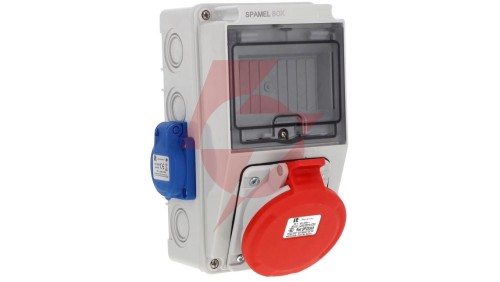 Rozdzielnica 5x32A 2x3x16A INA=32A IP54 SB-052505-S0060-54