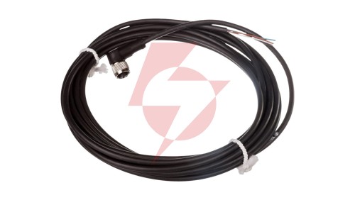 Złącze wtykowe żeńskie M12 kątowe /5m/ XZCP1241L5