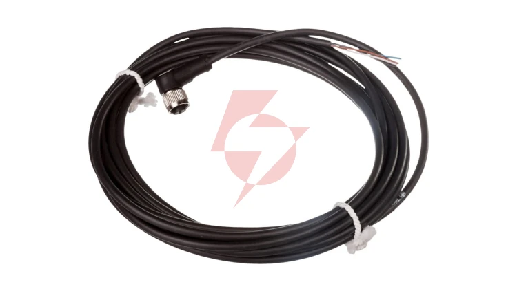 Złącze wtykowe żeńskie M12 kątowe /5m/ XZCP1241L5
