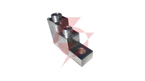 OTH300-2 Zacisk aparatowy uniwersalny, z jednym otworem montażowym 2xAl/Cu 70-300 mm² 800A, 1000V, MAC2300A14