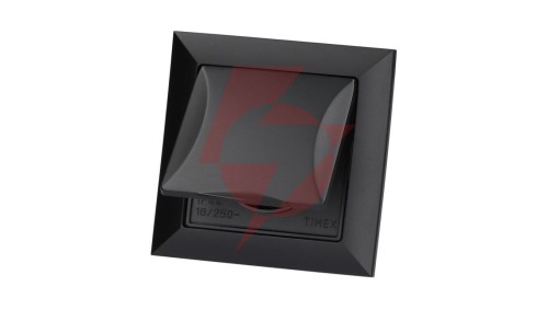 Gniazdo podtynkowe z/u IP44 p/t Pola czarne, 33209