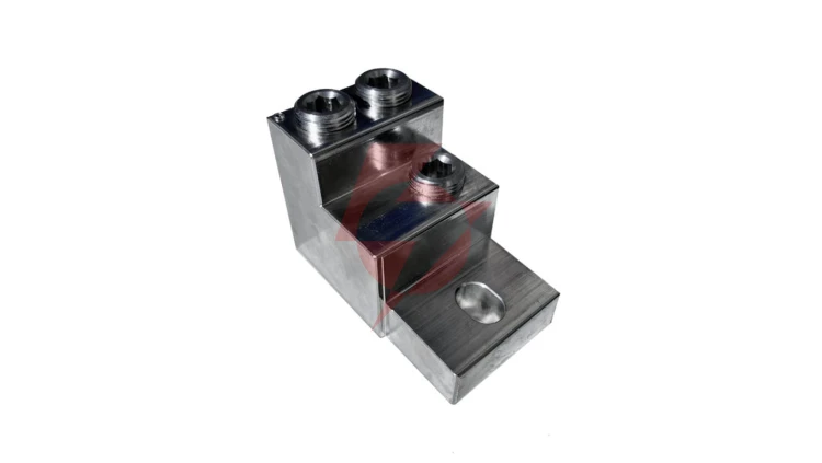 OTH301-3 Zacisk aparatowy uniwersalny, z jednym otworem montażowym 3xAl/Cu 70-300 mm², 1250A, 1000V, MAC3301A14