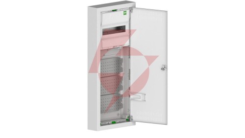 Rozdzielnica modułowa MSF TWIN RN 1x12 (N+PE) + 3X12 natynkowa multimedialna IP30 2015-10