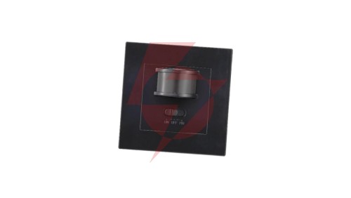 Czujnik ruchu PIR naścienny 160 st. do puszki fi60 400W IP20 czarny w całości