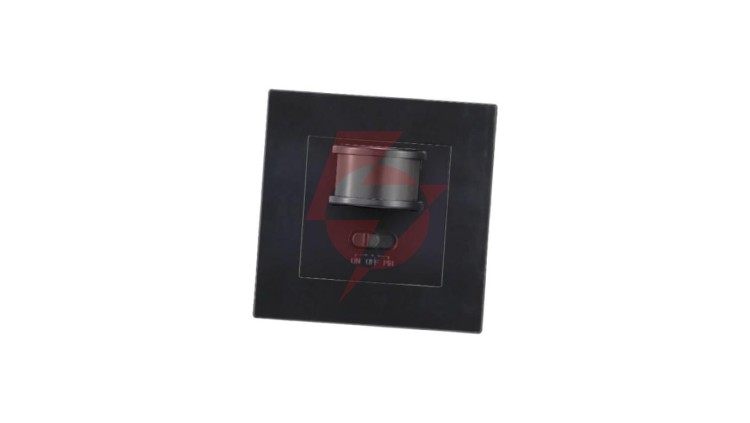 Czujnik ruchu PIR naścienny 160 st. do puszki fi60 400W IP20 czarny w całości