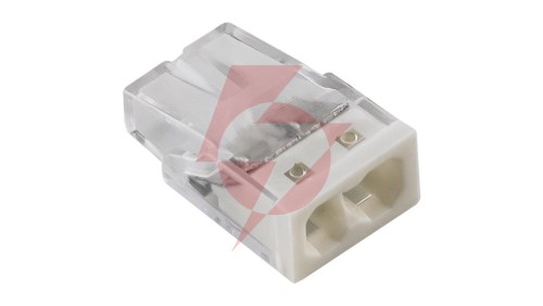 Szybkozłączka 2x 2,5mm2 biała E.4180T /100szt./
