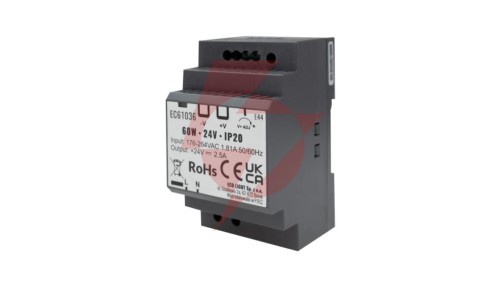 Zasilacz na szynę DIN PREMIUM 24V 60W EC61036