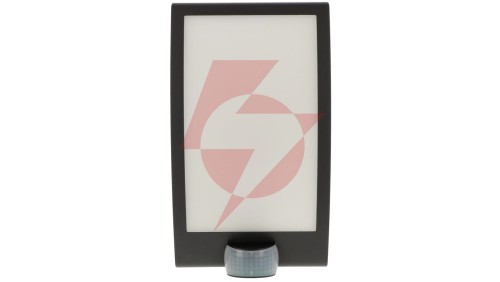 Oprawa elewacyjna z czujnikiem ruchu i zmierzchu Steinel L 22 S PIR max. 60W E27 IP44 IK03 230V antracyt / nierdzewna ST035709