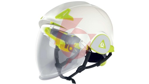 Specjalistyczny hełm ochronny z ABS - niewentylowany - 4 PUNKTY, kolor Biały, rozmiar: Regulowany, ONYX2BJ