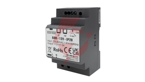 Zasilacz na szynę DIN PREMIUM 12V 60W