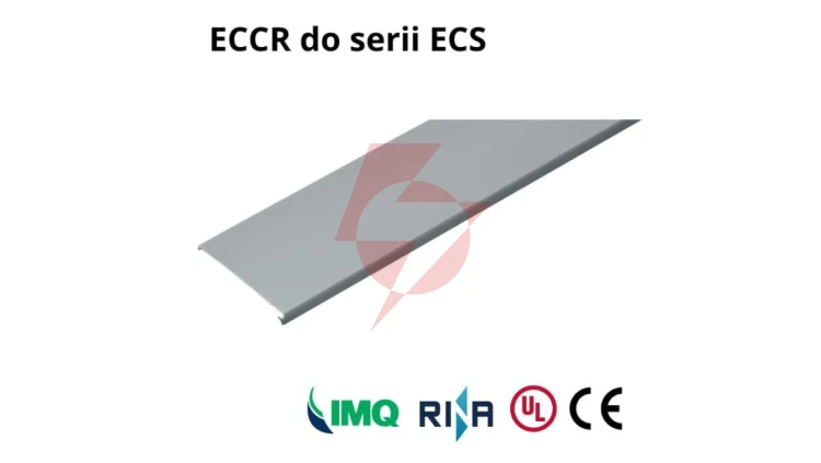 Pokrywa do koryta grzebieniowego serii ECS szer.80mm /2m/ ECCR80G