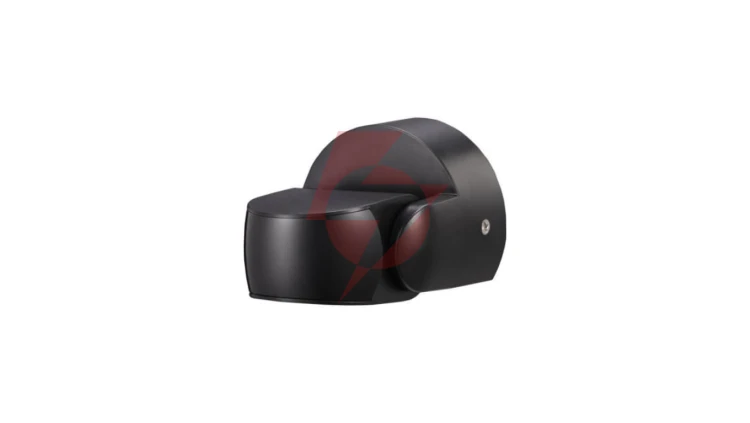 Czujnik ruchu PIR IP65 180 st. 600W zasięg 12m czarny w całości CP-13CC