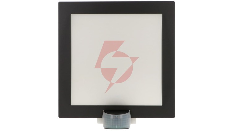 Oprawa elewacyjna z czujnikiem ruchu i zmierzchu Steinel L 20 S PIR max. 60W E27 IP44 IK03 230V antracyt / nierdzewna ST035693
