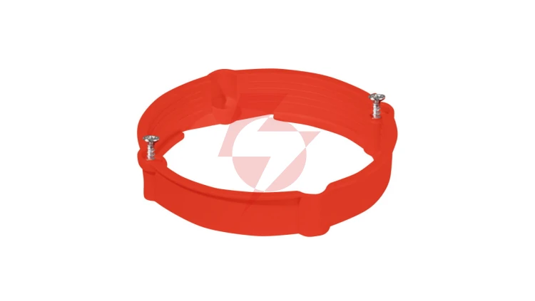 Pierścień dystansowy PK-60 12mm z wkrętami czerwony IP20 028402-01
