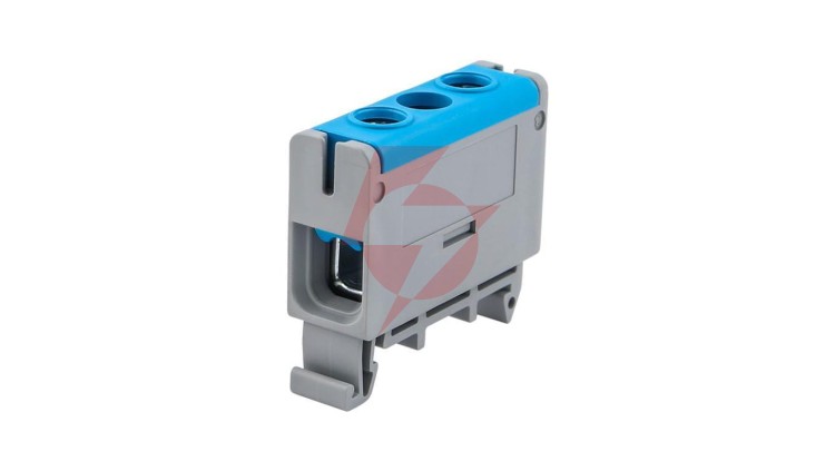 Listwa zaciskowa LZS w korpusie niebieska Al/Cu:1x4-16mm2 E.4140/N