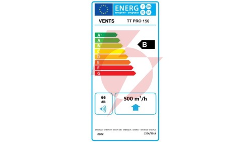 Wentylator kanałowy o przepływie mieszanym fi 150 mm, 565 m3/h, 230 V TTPRO150
