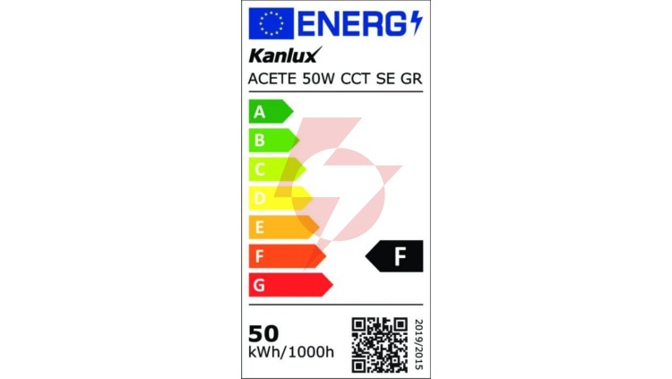 Projektor z czujnikiem ruchu ACETE 50W CCT GR 4300lm(WW)/5400lm(NW)/4850lm(CW) 3000K/4000K/6500K IP44 szary 38498