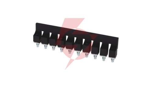 Zwieracz gwintowy 10-torowy do złączek serii ZUG 2.5mm2 ZKN-2,5-10 czarny A42-5193