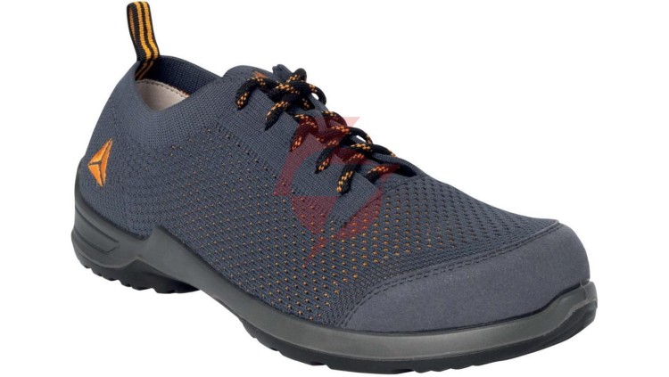 Półbuty z poliestru i bawełny, podeszwa PU, kolor szaro-pomarańczowy rozmiar 42 SUMM2SPGR42