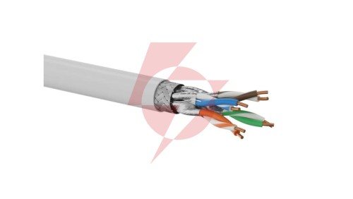 Kabel teleinformatyczny S/FTP kat.6A LSOH Dca szary Q-LANTEC /500m/