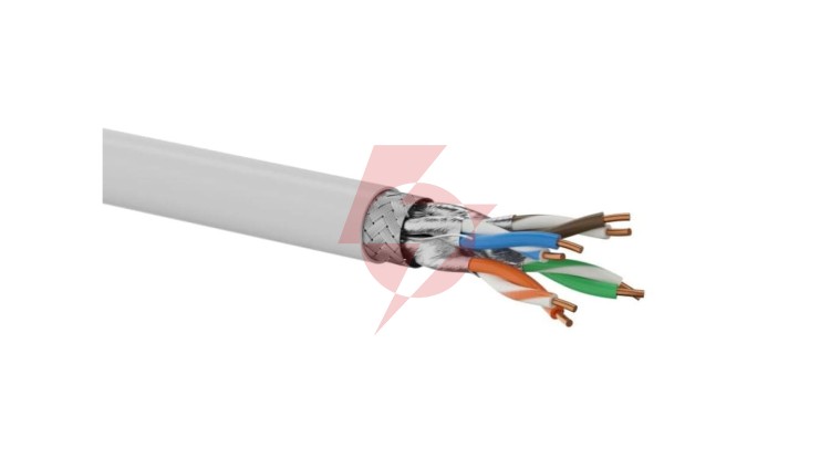 Kabel teleinformatyczny S/FTP kat.6A LSOH Dca szary Q-LANTEC /500m/