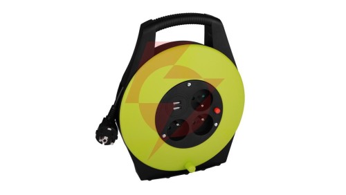 Przedłużacz bębnowy 10m z USB GW-0177
