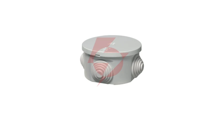 Puszka natynkowa z pokrywą i śrubami seria 400 IP44 65x35 EC400C1 /opak. 120/