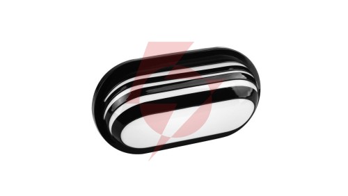Oprawa piwniczna owalna 24W czarna GW-0181