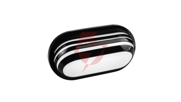 Oprawa piwniczna owalna 24W czarna GW-0181