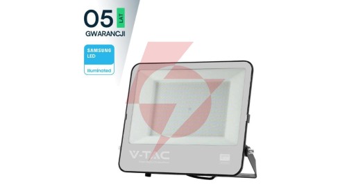 Projektor LED 200W 22960lm 6500K Dioda SAMSUNG 115LM/W IP65 Czarny 5 Lat Gwarancji 23221