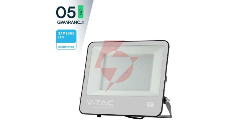 Projektor LED 200W 22960lm 6500K Dioda SAMSUNG 115LM/W IP65 Czarny 5 Lat Gwarancji 23221