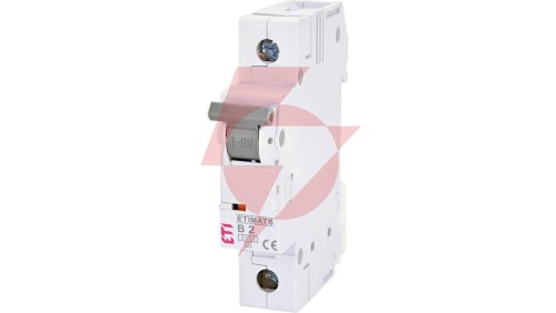 Wyłącznik nadprądowy 1P B2 6kA AC ETIMAT 6 002111510