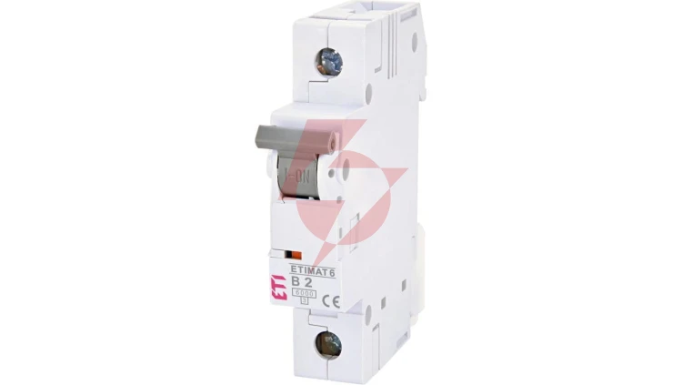 Wyłącznik nadprądowy 1P B2 6kA AC ETIMAT 6 002111510