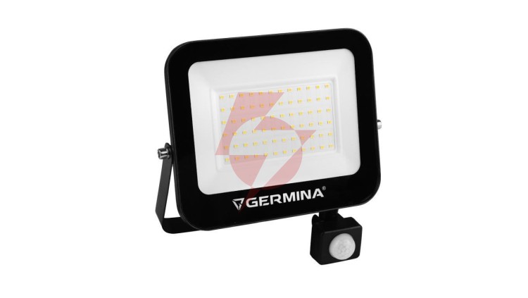 Naświetlacz ledowy Hera 50W z czujnikiem ruchu GW-0104