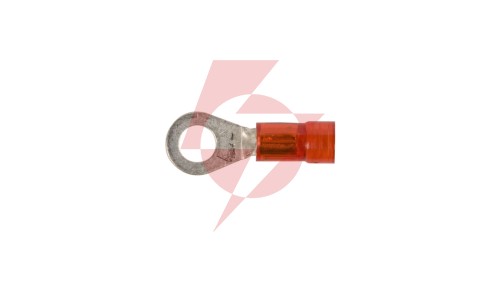 Końcówka oczkowa izolowana KOI 1/4 PC E09KO-02010200400 (100szt.)