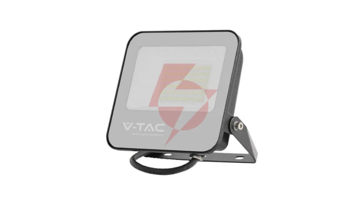 Projektor LED 50W 9250lm 4000K 185LM/W IP65 Czarny 5 Lat Gwarancji 9892-5
