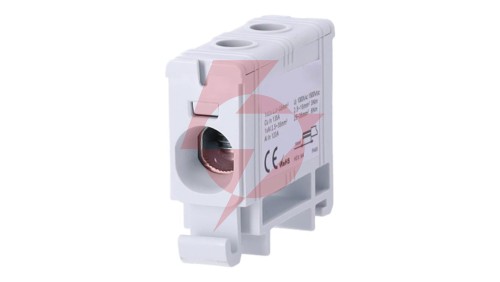 Złączka szynowa zgx 1x35 mm2 szara GEP-00042